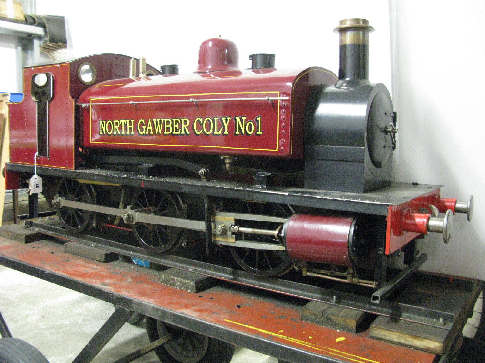 A 7¼ Inch Gauge Livesteam 0-6-0 Holmside Locomotive, model based on the NCB locomotive and Martin