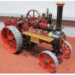 A 1½ Inch Scale Model of a Live Steam Allchin Compound Traction Engine, registration No. DJ2006