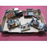 Six Unusual Handbuilt 'G' Gauge/Narrow Gauge Motor Driven Electric/Battery Powered Adapted