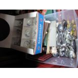 A Quantity of Cased and Loose Cutlery, six Babycham glasses, in original box.