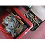 A Quantity of Woodworkers Tools, in case and box.