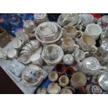 Sadler Crinoline Lady Table Ware, of approximately seventy-six pieces.