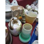 Shelley 'Harmony' Pattern Vases, Continental vase, with rose decoration, etc.