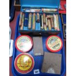 Vintage Stage Make-Up mostly by Leichner, including greasepaint sticks, spot-lite, removing cream,