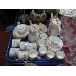 Hammersley and Staffordshire Coffee Services:- One Tray