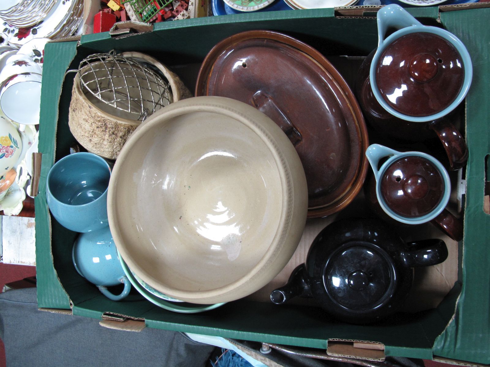 Denby, Hillstonia and Other Stoneware:- One Box