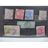 GB Victoria 1883-84 Fine Used High Values, S.G. 175 two shilling six, S.G. 176 five shillings,