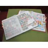 World and Commonwealth Stamps - Two Large Stockbooks of Varied Commonwealth and World Sorted by