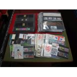 A Quantity of G.B. Royal Mail Mint Stamps, presentation packs, 1971 -2010. Both commemorative and