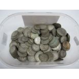 Fourteen Pounds and Sixty Pence (Total Face Value) of Pre-1947 Silver Coins.