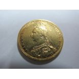 A Sovereign, 1890, NVF.