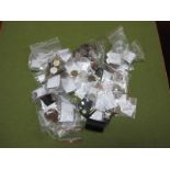 A Good Quantity of Base Metal Coins, GB and foreign. The foreign coins (which are regularly bagged