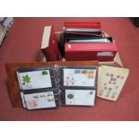 A Large Carton of Stamp Albums and Stockbooks, mint and used early to late XX Century, including G.