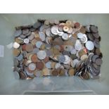 Approximately 9.0 Kgs of Mixed Foreign Coins, current and exchangeable coins noticed.