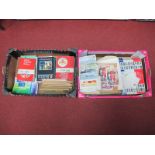 Two Large Plastic Tubs of GB and Isle of Man Stamps, with two Lindner luxury albums, mainly FDC's,