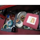 Kitchenalia- Stoneware tureens, cooking pots, flan dishes, avocado dishes, etc:- Two Boxes