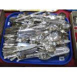 Loose Electroplated Cutlery:- One Tray