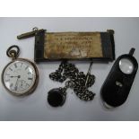 American Waltham U.S.A; A Gold Plated Cased Openface Pocketwatch, the signed dial with black Roman