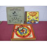 A Boxed Pre-War Chad Valley 'Mickey Mouse' Ring Set, plus a HMV 'Mickey Mouse' Silly Symphonies Four