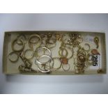 A Mixed Lot of Assorted Hoop and Other Earrings.