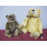 Two Modern Teddy Bears by The Cotswold Bear Co, 'The Artist Gallery' Jupiter by G. Gyllenship No. 34