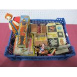A Quantity of Mid XX Century Tin Plate and Nursery Toys, including Brio (Sweden) wooden soldier