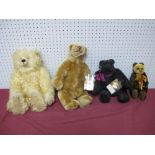 Four Modern Teddy Bears by The Cotswold Bear Co, including 'Shop Executive' IISAC No. 1 of 1, 'The