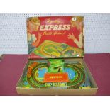 A Mid XX Century 'Mystery Express' Tinplate Train Set, made in England, boxed.