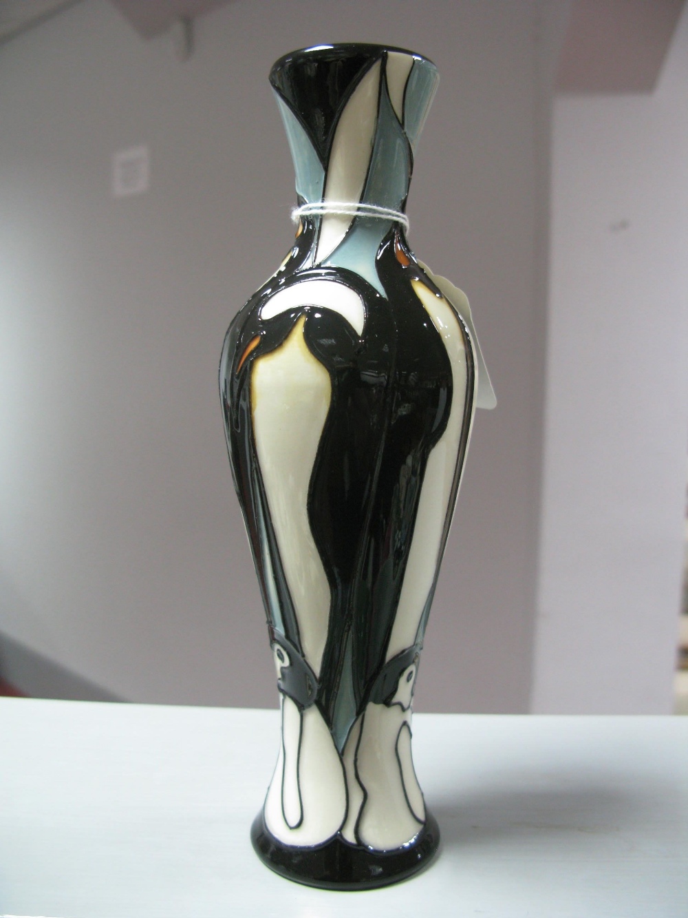 A Moorcroft Pottery Vase, in the Pole to Pole design by Kerry Goodwin, impressed and painted marks