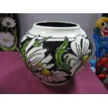 A Moorcroft Pottery Vase, in the Phoebe Summer design by Rachel Bishop, shape 402/4, impressed and
