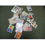 Trade Cards- All Sheffield United Related, News Chronicle- Waldock, Burgin, Taddy- W. Barnes,