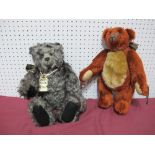 Two Modern Teddy Bears by The Cotswold Bear Co, 'The Artist Gallery' Montgomery by G. Gyllenship No.