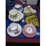 Wedgwood 'Clementine Cup and Saucer, Devon 1920's tea for two, Poole Aegean 81 quadrilateral dish,