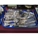 King's Pattern Plated Cutlery:- One Tray