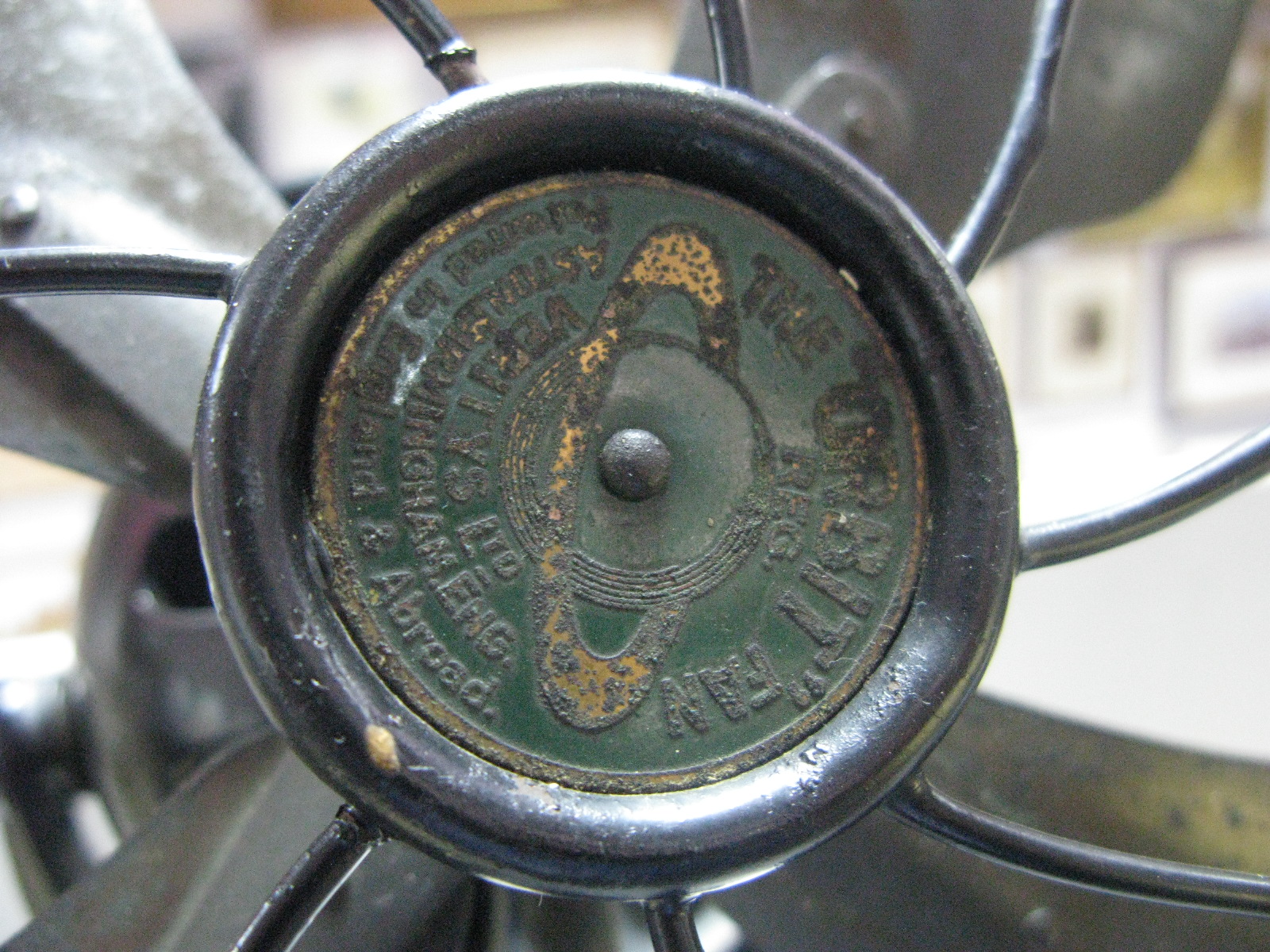 A Circa 1920's 'Orbit' Traversing Fan Co. Ltd Electric Fan, by Veritas Ltd. - Image 4 of 5