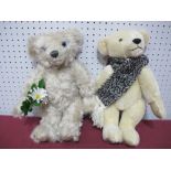 Two Modern Merrythought Teddy Bears, Great Ormond Street "Visiting Day" Bear, 69/9500, Winter