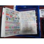 World Stamp Ranges in a Sixty-Four Page and Sixteen Page Stockbook, with much Liberia from early
