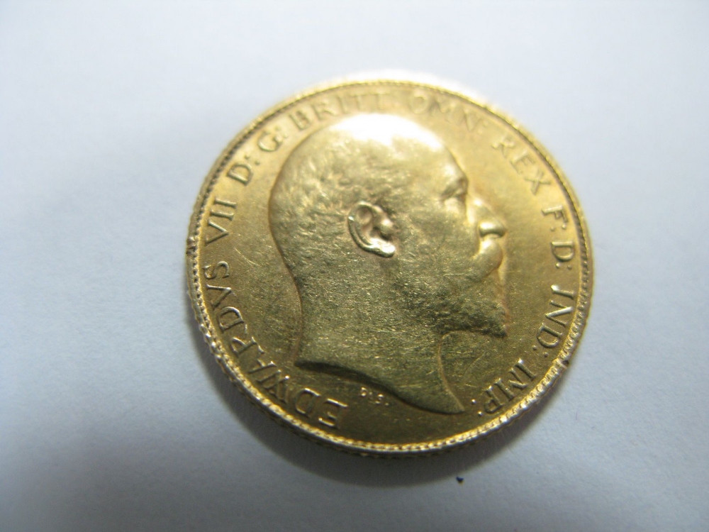 An Edward VII Half Sovereign, 1905.