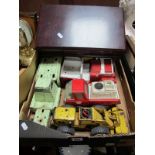 Tonka Tinplate Model Vehicles:- One Box and a jewellery box