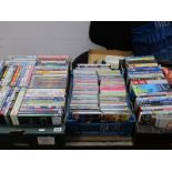 A Quantity of DVD's, CD's, etc - modern titles notes:- Three Boxes