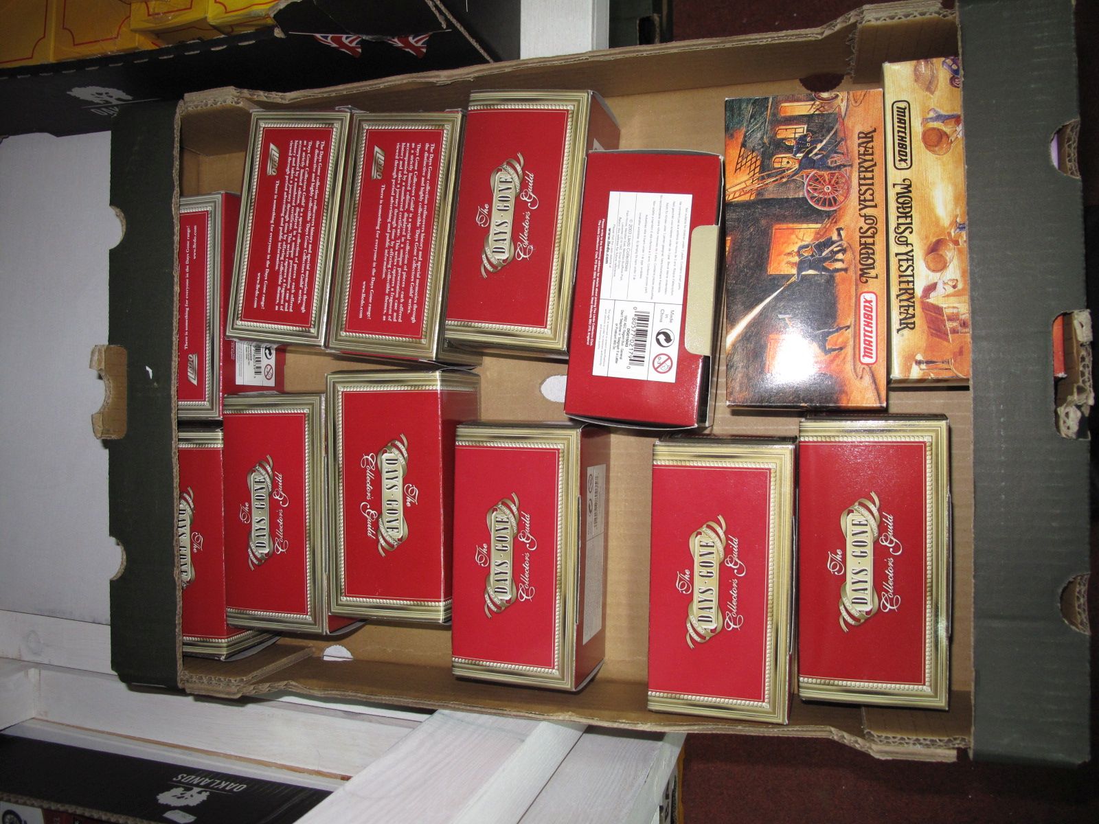 Thirteen Boxed Diecast Vehicles by Lledo 'The Days Gone Collectors Guild', Matchbox, Models of