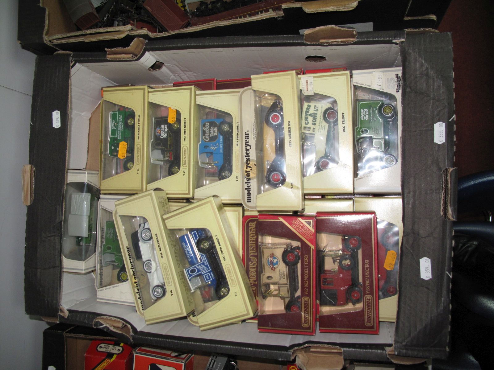 Over Thirty Matchbox Models of Yesteryear, all boxed.