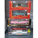 Four Outline American Diecast 1:18th Scale Cars and Trucks, by Mira, Ertl, Maisto, Ertl 'American