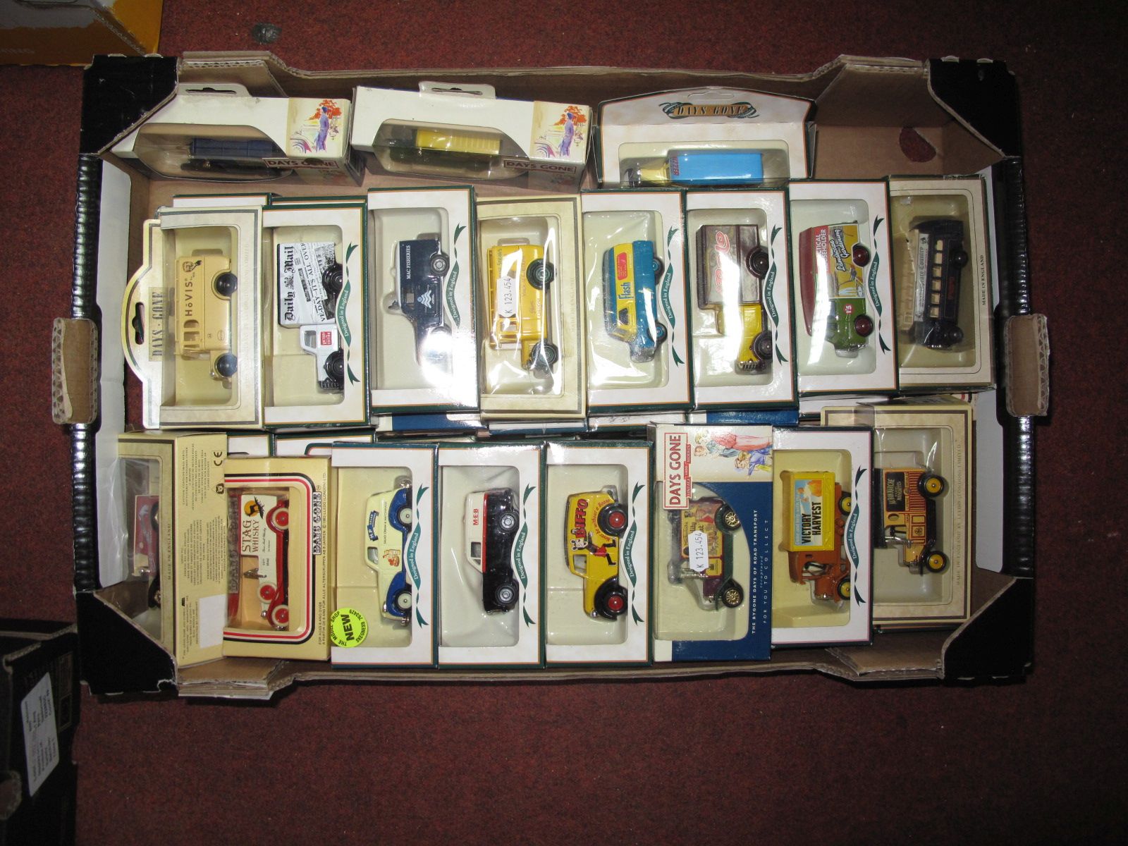 Thirty Five Lledo 'Days Gone' Diecast Models, mainly different including #DG58026 Z Van 'Biffo the