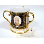 A Caverswall China Loving Cup Commemorating the 150th Anniversary of the Founding of the State of