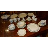 A Royal Doulton 'Tapestry' pattern dinner, tea and coffee set,