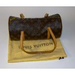 A Louis Vuitton Papillon handbag, in the traditional monogram leather design,