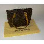 A Louis Vuitton Cabas Piano handbag, in the traditional monogram leather design,