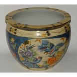 A modern Chinese pottery jardiniere,