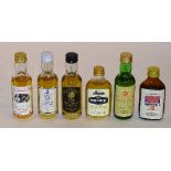 A quantity of blended whisky miniatures (40)